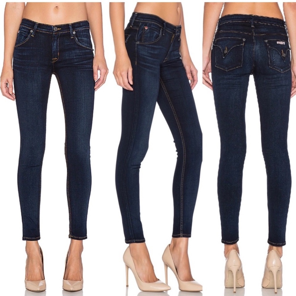 HUDSON LILLY MIDRISE ANKLE SKINNY JEANS SIZE 32